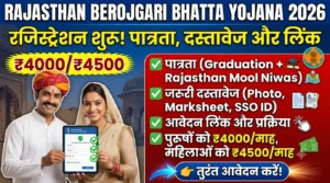 Rajasthan Berojgari Bhatta Yojana 2026